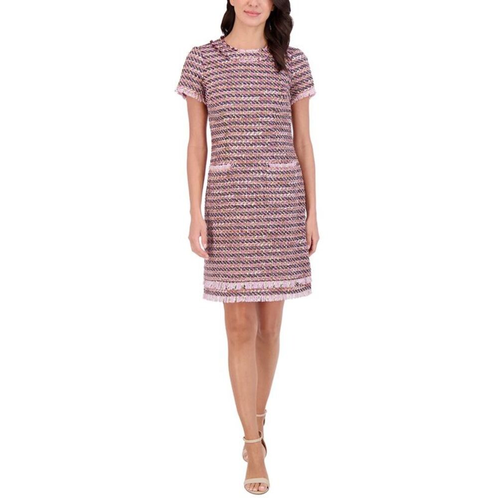 Eliza J Womens  Shift Dress, Purple